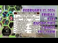 Lagu PJCI LIVE RACING KARERA TIPS OF BATANG PISTA PHIL JOCKEY CLUB RACE FEBRUARY 13, 2026 FRIDAY @5:30PM
