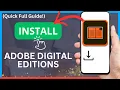 How to Download Install Adobe Digital Editions 2025 Quick Setup Guide