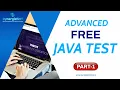 Advanced FREE Java Test Online - Part 1 Java Coding Bootcamp