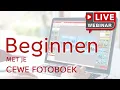 Webinar: Starten met je CEWE FOTOBOEK - 19 1 2023