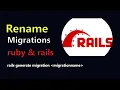 Rename Active Record Migrations Active Record Migrations