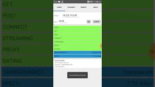 Cara mudah check proxy dari Android