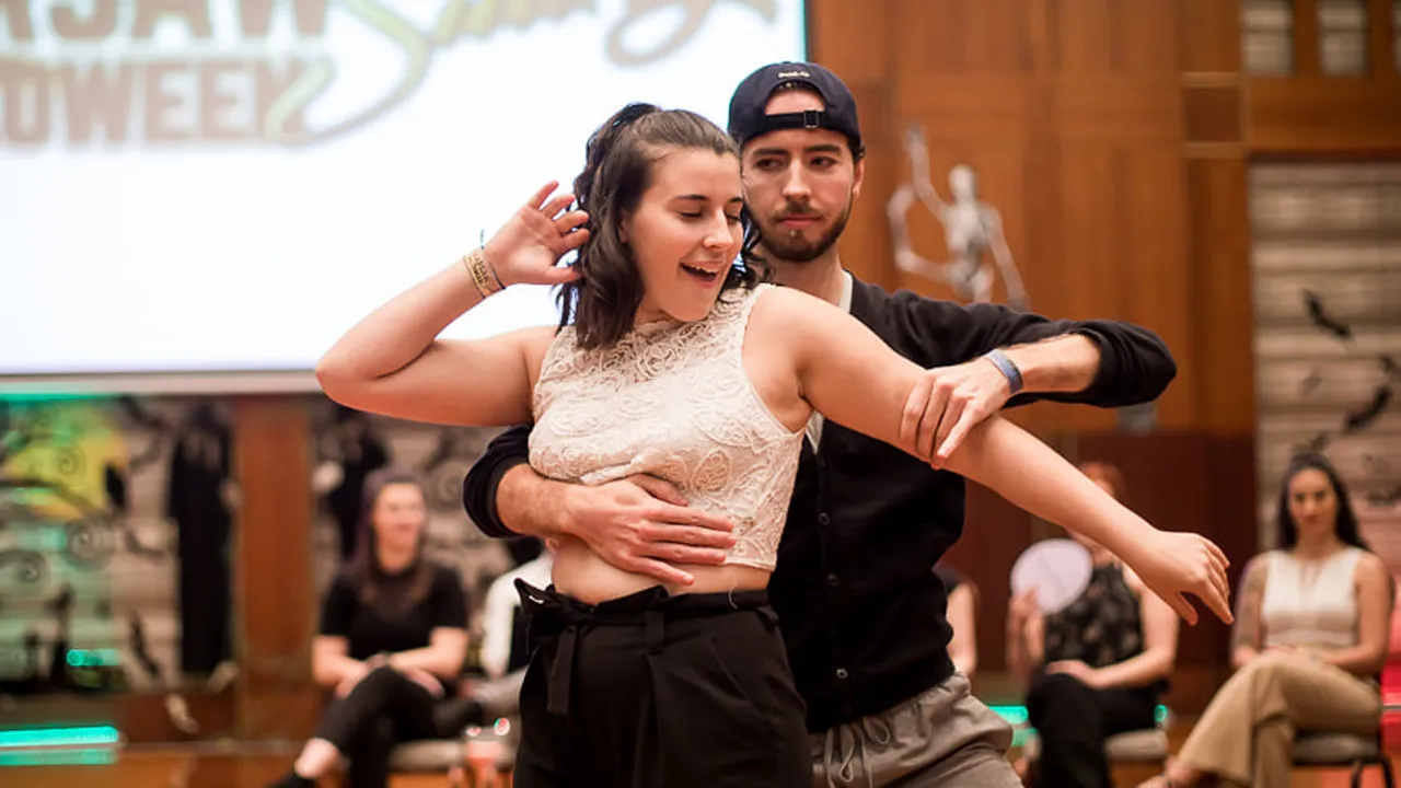 Attila Kobori & Melodie Paletta - 2nd place All-Stars Jack&Jill Finals - Warsaw Halloween Swing 2021