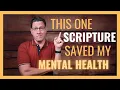 Download Lagu The ONE Scripture Saved My Mental Health