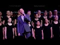 Hugh Jackman and Keala Settle and the Australian Girls Choir. Filmed for BroadwayWorld Sydney