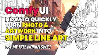 How to Turn Photos into Line Art in Comfy UI Quick and Easy