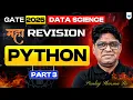 GATE 2025 Data Science Python Part 3 Maha Revision by Pankaj Sir