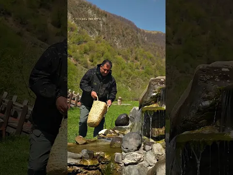 Traditional 🧀 Sheep Milk Cheese Cooking - ASMR Nature Cooking