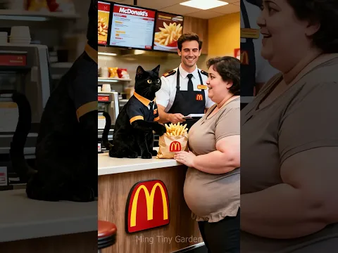 Customer vs. Black Cat Employee #funny