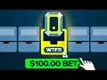 I PLACED A 100 BET ON EVERY GAME AND HIT THIS edited