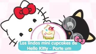 Los lindos mini cupcakes de Hello Kitty - Parte uno |  Supercute Adventures 10 ª Temp EP 04