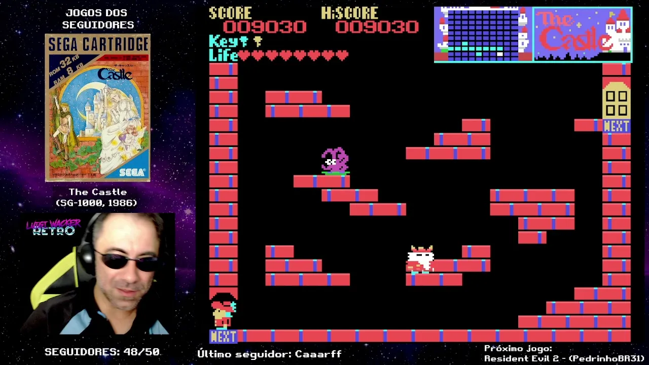 The Castle (SG-1000) - 3° Dia (Jogos dos Seguidores)