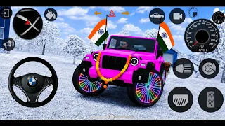 Modified Mahindra Thar😈Games:Indian Red Thar (Gadi Wala Games) Car Game Android Game - #2025