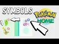 Pokemon HOME Symbols Explained - Error question mark and warning