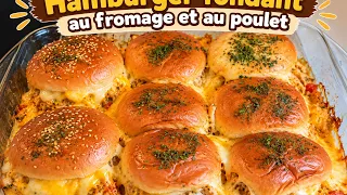 HAMBURGER FONDANT AU FROMAGE POULET