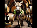 A Donkey and Bottle of wine English Moral Story