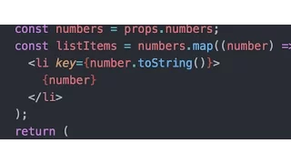 Lists and Keys in React - ProgrammingTIL 61 React Tutorial Screencast 0017