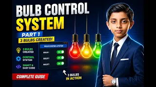 How to Create a Bulb Control System Using HTML CSS JavaScript Part 1