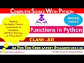 Part-2 Python MCQs Functions in Python MCQs with Explanation MCQs With Answer in Python