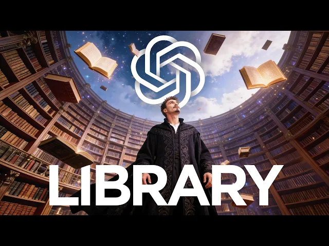 Video: New ChatGPT Library Explained & More AI News You Can Use