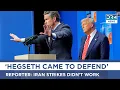 Download Lagu Reporter Grills Trump Back to Back on Iran Strikes — Defense Sec Forced to Respond | AC1G