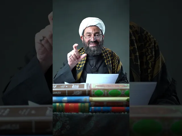 ⁣أستاذ فی الحوزة الأصولیه یکذب شرّ کذبة دفاعا عن رموزه !!