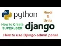 Python Django Tutorial For Beginners How to use django admin panel
