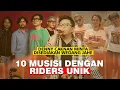 Download Lagu 7 MUSISI ATAU ARTIS DENGAN RIDERS UNIK ! DENNY CAKNAN MINTA WEDANG JAHE PANAS