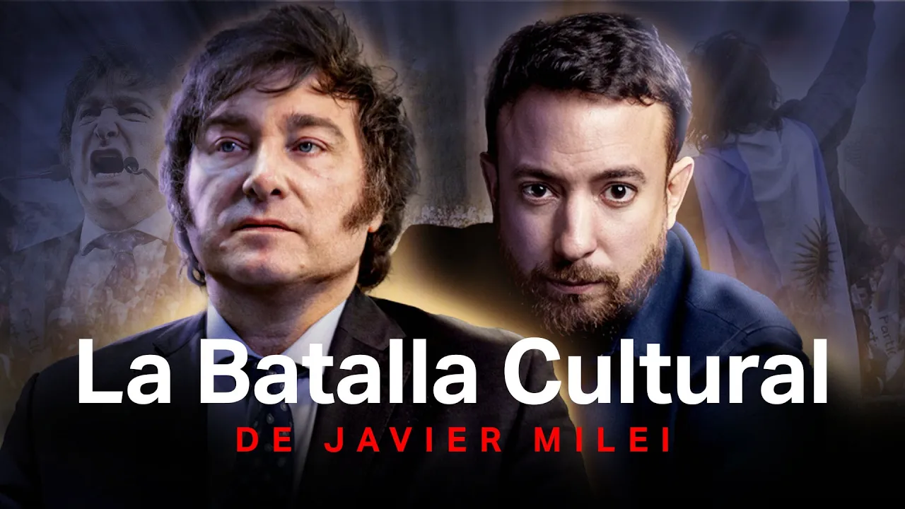 Video inédito: Milei explica cómo se da una batalla cultural con Agustín Laje