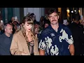 Taylor Swift s Lace Gucci Corset Spices Up a Classic Camel Coat for a New York City Date Night