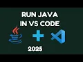 How to Install Run Java in Visual Studio Code