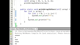 Day 19 - Java MOOC Helsinki Part 3 Arrays Exercise 22 Bioinformatician ML Engineer