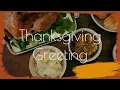 Template for a Happy Thanksgiving Card