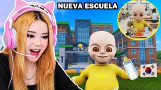 El primer día de clases del BEBÉ DEMONIO en COREA 😈🇰🇷 ¿Sobreviviremos? The Baby In Yellow