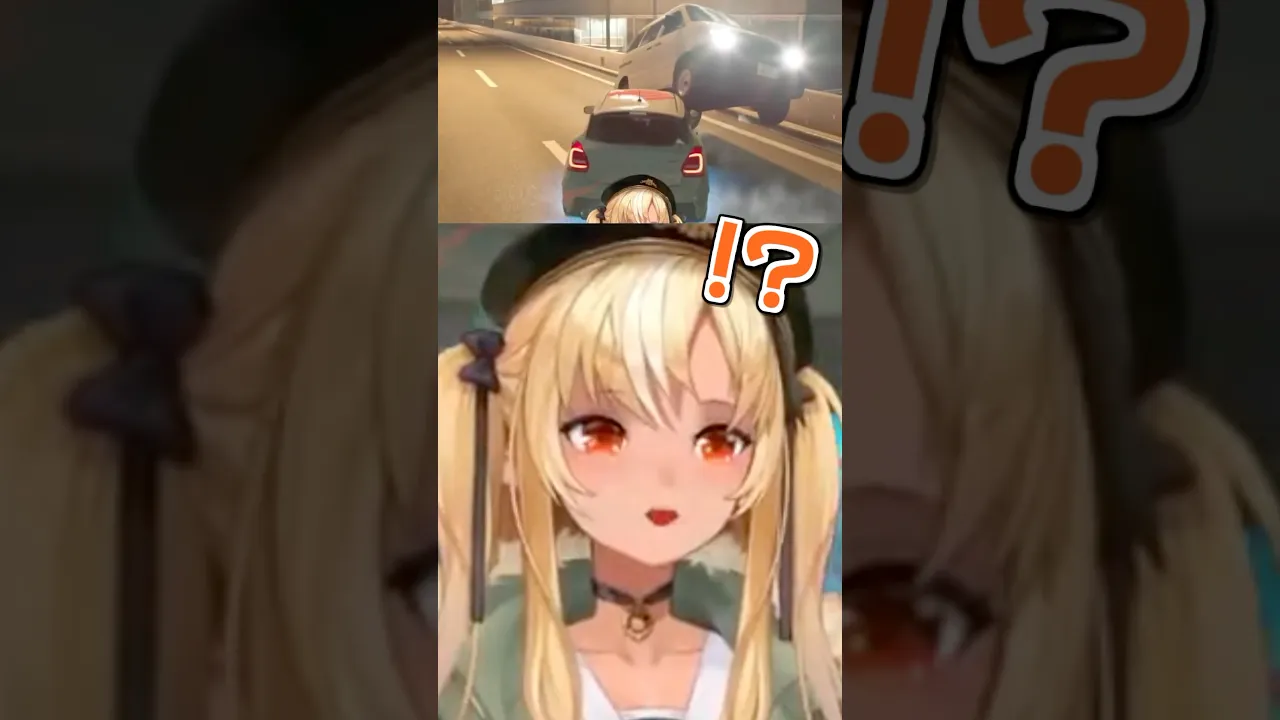 【首都高バトル 切り抜き】 不知火フレアの運転で面白いことが起きないはずもなく…  #ホロライブ切り抜き #不知火フレア  #shorts #vtuber