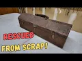 Shocking Garbage Dump Find 1940 s Toolbox Tour - Vintage Craftsman SK Tools