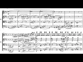 Brahms, String Quartet 1- Video Score - Borodin Quartet