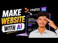 How to Build a Website with AI for Free Replit Tutorial