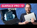 Microsoft Surface Pro 10 Review Bright Display Small Battery