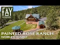 Idaho Property For Sale Painted Rose Ranch Worley Idaho