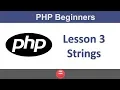 PHP For Beginners Part 3 - Strings Codebook Inc