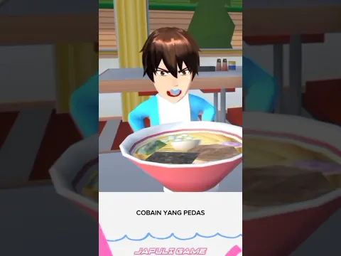 Yoga makan pedes #sakuraschoolsimulator #shorts