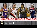 NBA Trade Rumors On Russell Westbrook John Wall Bradley Beal Damian Lillard Zion Williamson