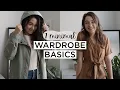 2020 Minimalist Wardrobe ESSENTIALS Spring Basics