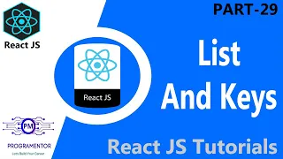 29 List And Keys In React JS List With Keys In React List Rendering React JS