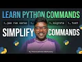 Python - Simplify Python Commands