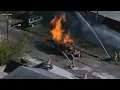 No injuries reported after large fire at strip center in Houston s northside