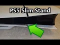 PS5 Slim How to Attach Stand Horizontal