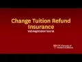 USC Web Registration - Change Tuition Refund Insurance Tutorial