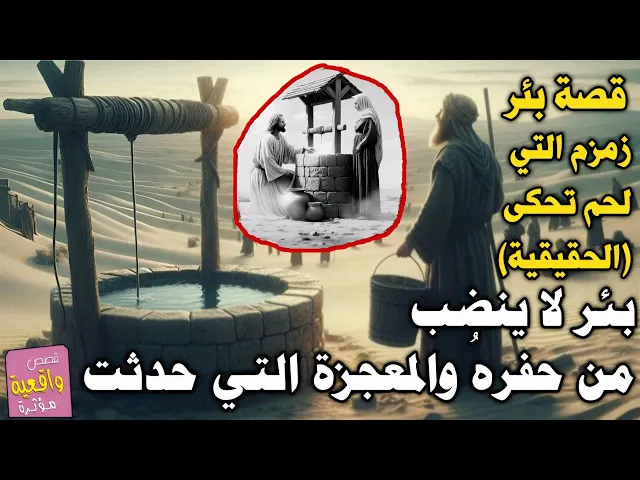 ⁣قصة بئر زمزم كاملة التي لم تحكى ليومنا هذا والمعجزة التي حدثت تحت أقدام الملايين بئر لا ينضب من حفره